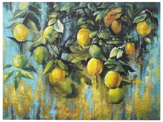 Bramble Lemon Tree Wall Art-0