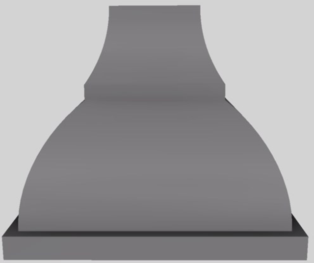 Vent-A-Hood® Designer Series 36" Gunsmoke Wall Mounted Range Hood-0