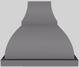 Vent-A-Hood® Designer Series 36" Gunsmoke Wall Mounted Range Hood-0
