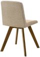 Armen Living Gina Brown/Sand Dining Chair-3
