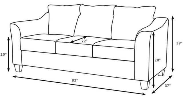 Coaster® Salizar 2-Piece Gray Mist Seating Set-2