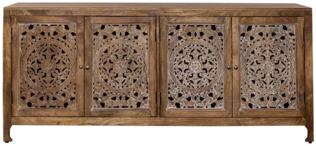 Liberty Furniture Marisol Weathered Honey Accent TV Stand-2