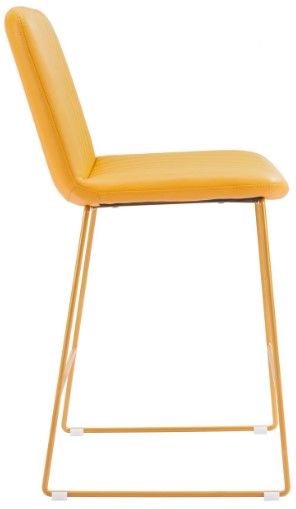 Zuo® Modern Mode 2-Piece Yellow Counter Chairs-2