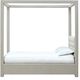 Modus Furniture Virgil Rockford Turtle Dove Full Upholstered Canopy Bed-3