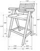Coaster® Kane 2-Piece Light Walnut/Natural Bar Stool Set-2