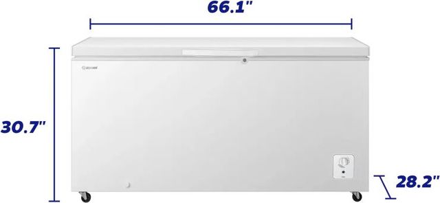 Element® 17.7 Cu. Ft. White Chest Freezer -2