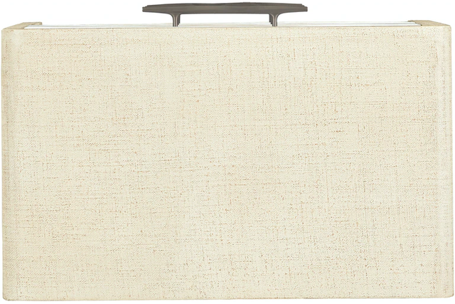 Hooker® Furniture Cascade Chalk/Pebble Beach 3-Drawer Nightstand-2