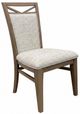 Parker House® Americana Modern 2-Piece Cotton/Weathered Natural Upholstered Dining Chair-0