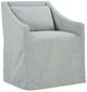 Robin Bruce Customizable Odessa Slipcovered Dining Arm Chair -0