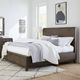 Modus Furniture Broderick Wild Oats Brown Queen Panel Bed-1
