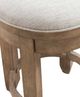 Liberty Furniture Millstone Nutmeg/Porcelain Upholstered Console Swivel Stool-4