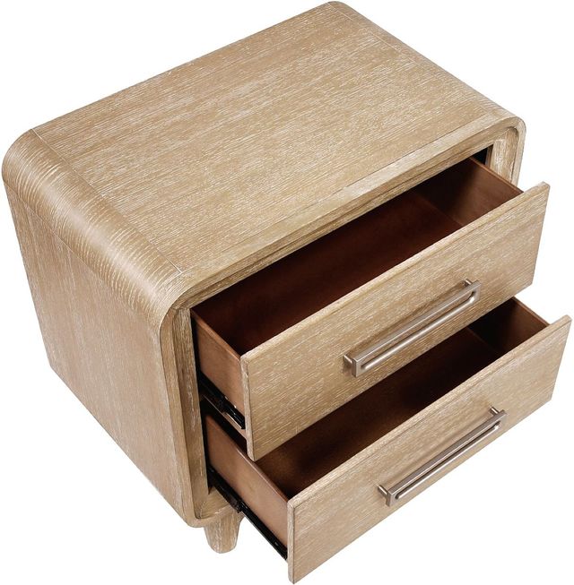 Mazin Furniture Wilshire Natural Oak Night Stand-3