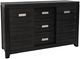 Jofran Inc. Altamonte Dark Charcoal 54'' Server-0
