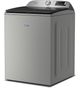 Maytag® Pet Pro 5.2 Cu. Ft. Classic Silver Agitator Top Load Washer-3