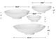Uttermost® Lucky Coins 4-Piece White Wall Decor Set-2