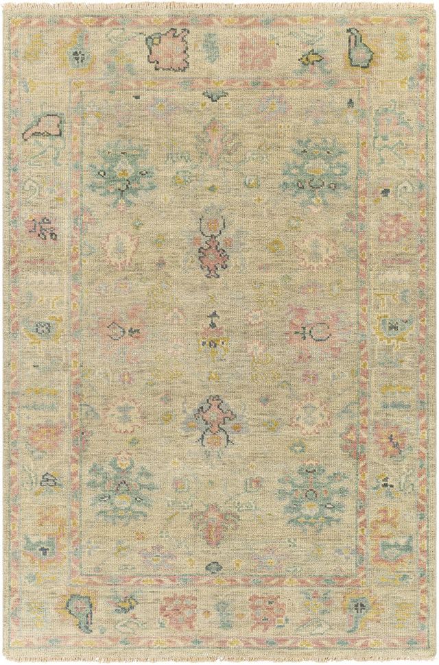 Surya Biscayne Multi-Colored 9'x13' Area Rug-0