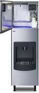 Summit® 23" 350 lb. Stainless Steel Freestanding Ice and Water Dispenser-1