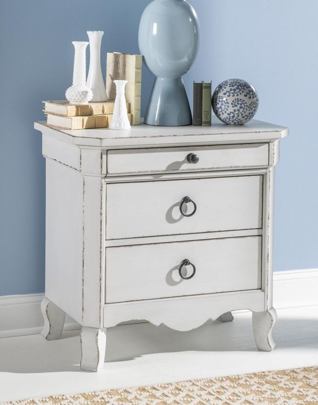 Legacy Classic Vintage Market Victorian Picket Fence Nightstand-1