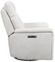 Flexsteel® Customizable Refined Power Swivel Gliding Recliner with Power Headrest and Lumbar-4
