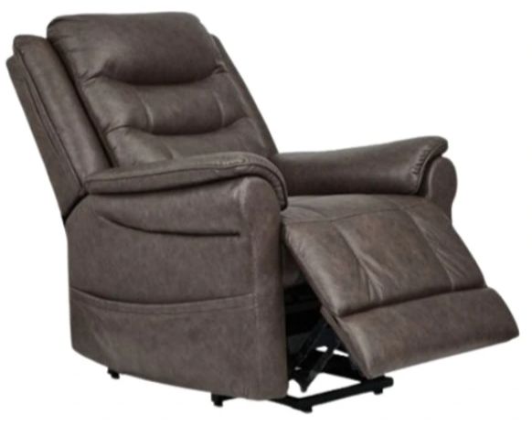 Signature Design by Ashley® Oatman Umber Power Lift Recliner-3