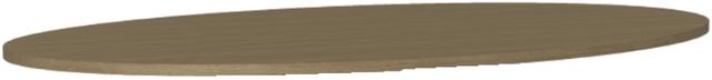 Amisco Customizable Gemma Thermo Fused Laminate 72" Bar Height Oval Table-1