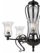 Cal® Lighting & Accessories Metal 5-Light Eternity Chandelier-1