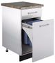 Viking® Stainless Steel Trash Pullout-0