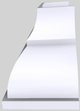 Vent-A-Hood® Designer Series 48" White Wall Mounted Range Hood-4