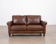 Soft Line 7474 Dallas Chestnut All Leather Loveseat-1