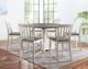 Steve Silver Co.® Joanna Mocha Round Counter Table with Ivory Base-4