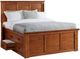 A-America® Mission Hill Harvest King Captain Bed-0