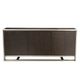 Moe's Home Collection Vincent Dark Brown Sideboard with Stainless Steel Frame-0