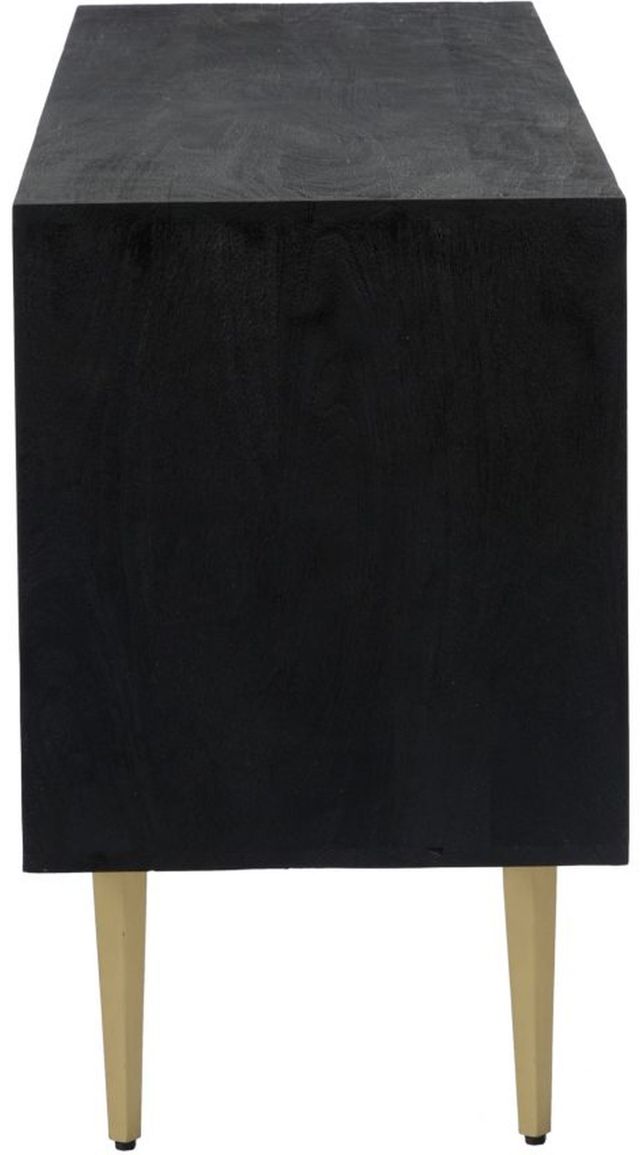 Moe's Home Collection Sapporo Black/Brass Sideboard-2