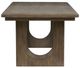 Magnussen Home® Westbourne Dark Umber Trestle Dining Table-3