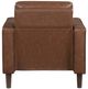 Homelegance® Malcolm Chocolate Accent Chair-4
