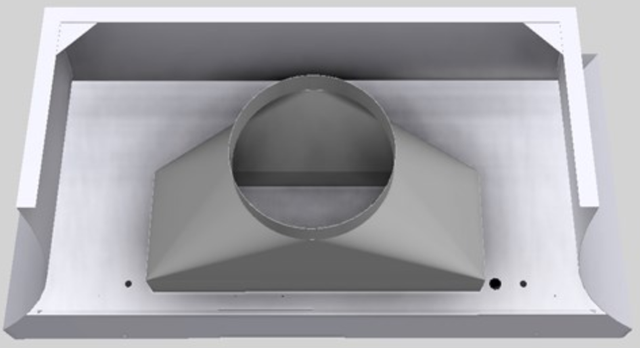 Vent-A-Hood® Designer Series 48" White Wall Mounted Range Hood-2