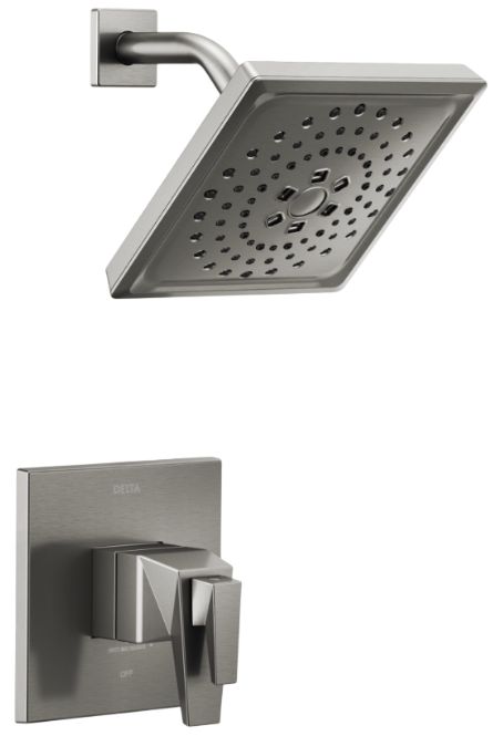 Delta Trillian® TempAssure 17T Series Lumicoat® Black Stainless Shower Trim-0