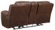 Signature Design by Ashley® Stoneland Chocolate Double Manual Reclining Loveseat with Console-3