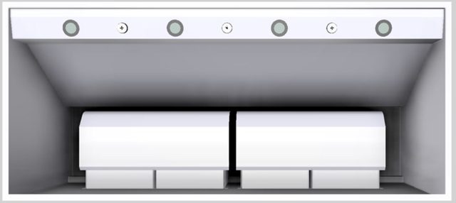 Vent-A-Hood® 54" Wall Mounted Range Hood-White-3