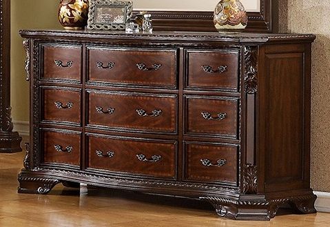 Furniture of America® Monte Vista Brown Cherry Dresser
