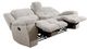 Parker House® Buster Opal Taupe Manual Dual Reclining Console Loveseat-4