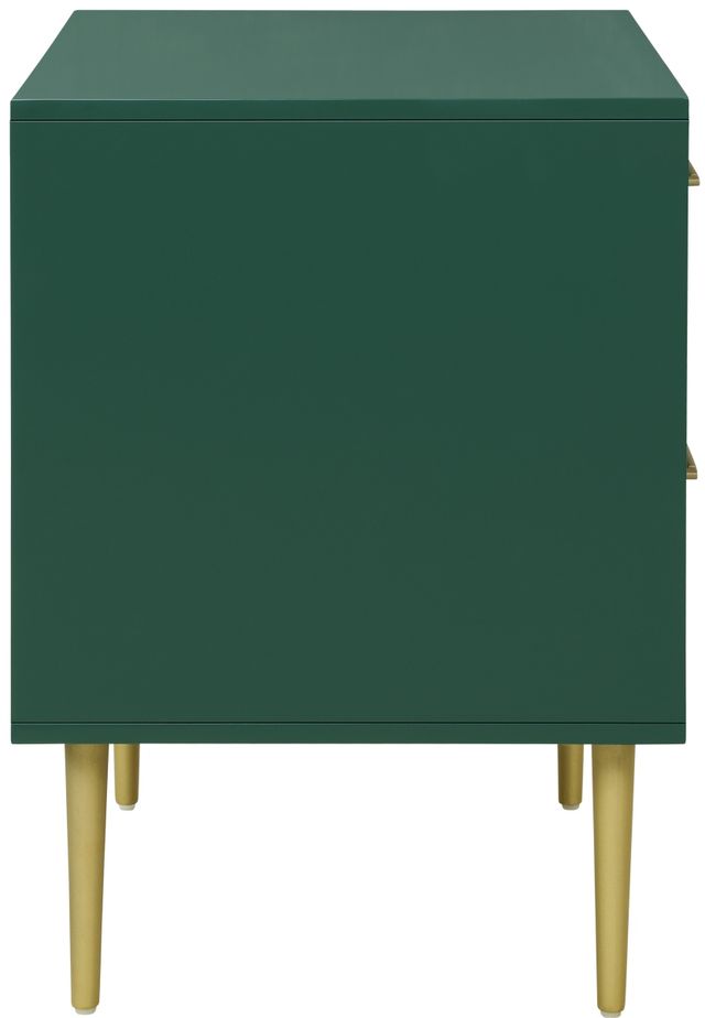 Linon Gwyneth Dark Green Nightstand -3