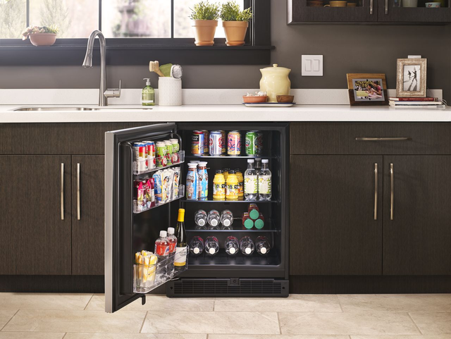 Whirlpool® 5.1 Cu. Ft. Fingerprint Resistant Stainless Steel Under the Counter Refrigerator-6