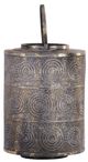 A & B Home Raj Weathered Gold Outdoor Lantern-2