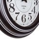 YHD Black/White Iron Wall Clock-2