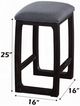 ACME Furniture Razo Gray/Weathered Espresso Counter Stool-2