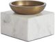 Renwil® Eleanora White Natural Candle Holder-0