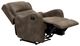 Homelegance® Durant Brown Reclining Chair-3