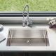 Elkay Lustertone Iconix® Luminous Satin 32-1/2" x 19-1/2" x 9" Single Bowl Undermount Sink with Perfect Drain®-3