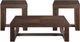 Elements International Hardy 3-Piece Cherry Occasional Table Set-0